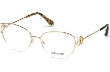 Image of Roberto Cavalli RC5052 Eyeglass Frames - Gold Frame Color