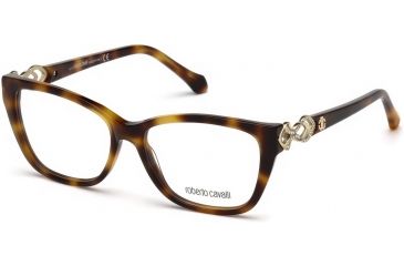 Image of Roberto Cavalli RC5060 Eyeglass Frames - Dark Havana Frame Color, Dark Havana Lens Color