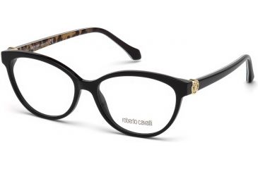 Image of Roberto Cavalli RC5072 Eyeglass Frames - Black Frame Color