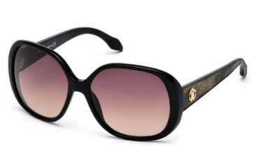 Image of Roberto Cavalli RC743S Sunglasses - Shiny Black Frame Color