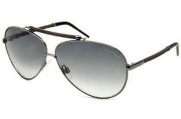 Image of Roberto Cavalli RC849S Sunglasses - Shiny Gun Metal Frame Color