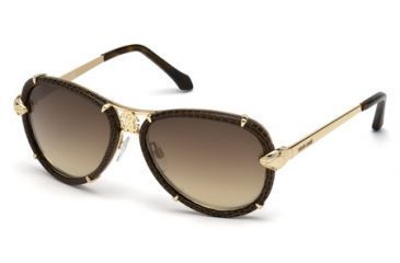 Image of Roberto Cavalli RC885S Sunglasses - Shiny Rose Gold Frame Color