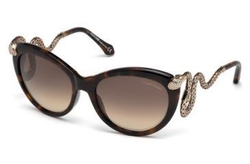 Image of Roberto Cavalli RC889S Sunglasses - Dark Brown Frame Color