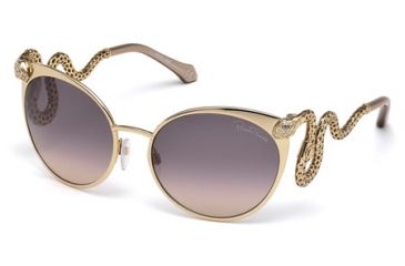 Image of Roberto Cavalli RC890S Sunglasses - Shiny Rose Gold Frame Color