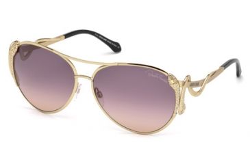 Image of Roberto Cavalli RC909S Sunglasses - Shiny Rose Gold Frame Color