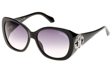 Image of Roberto Cavalli RC916S-A Sunglasses - Shiny Black Frame Color