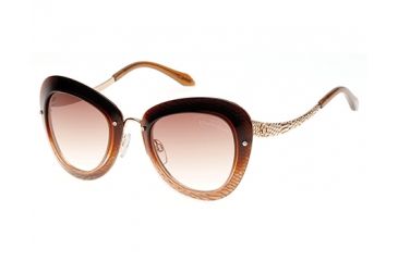 Image of Roberto Cavalli RC918S-A Sunglasses - Shiny Dark Brown Frame Color