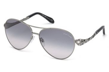 Image of Roberto Cavalli RC920S-A Sunglasses - Shiny Dark Ruthenium Frame Color
