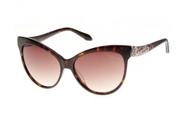 Image of Roberto Cavalli RC922S-A Sunglasses - Dark Havana Frame Color, Gradient Brown Lens Color
