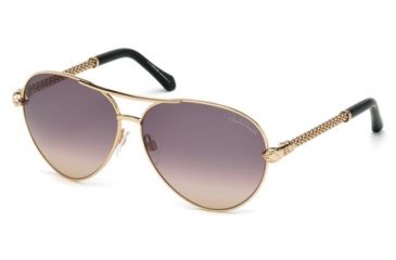 Image of Roberto Cavalli RC976S Sunglasses - Shiny Rose Gold Frame Color