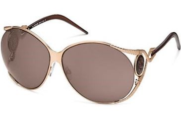 Image of 28J: Roberto Cavalli Rx RC445S Sunglasses, Gold Frame