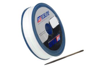Image of Robline Waxed Tackle Yarn Whipping Twine Kit w/Needle - White - 0.8mm x 80M 57350