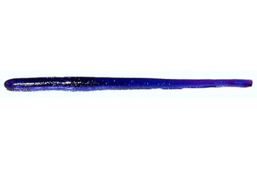 Image of Roboworm Straight Tail Worm, 0.5in, 10 Pack, Black Crappie, ST-2620