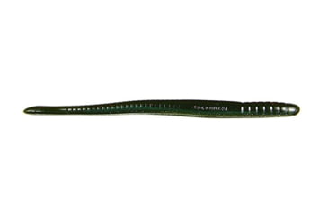 Image of Roboworm Straight Tail Worm, 0.5in, 10 Pack, Green Pumpkin, ST-FFFB