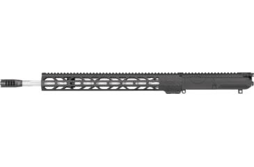 Image of Rock River Arms BT-3 Completed Upper Receiver, 6.5mm Creedmoor, 28in, 20in Barrel, Standard SS Fluted Profile, 1-10 Twist, 5/8x24 Thread, M-LOK Handguard, Operator Brake, Black, 65C0567BT