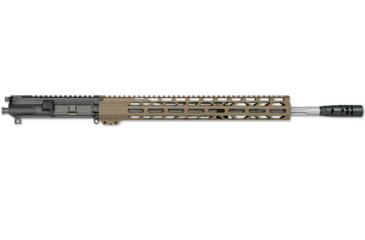 Image of Rock River Arms Completed Upper Receiver, X-1 .223 Wylde, 18 Inch Barrel, 1-8 Twist, 1/2-28 Threat, Free-Float Handguard, Brake, Tan, XAR0700T.V1