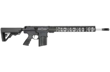 Image of Rock River Arms LAR-BT3 Car Predator Hp Semi-Auto Rifle, .243 Winchester, 20in Fluted 5/8x24 TPI Barrel, 1-10, Synthetic Black Stock, Black, 243A1534BT-FRRMPG