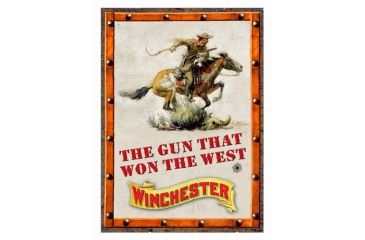 Image of Rivers Edge Winchester Gun That Won The West Sign