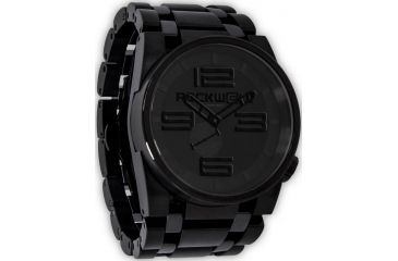 Image of Rockwell Time 50mm Black Case/Black Dial Mens Watch FF104