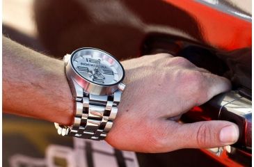 Image of Rockwell Time 50mm Silver Case/Silver Dial Mens Watch FF113