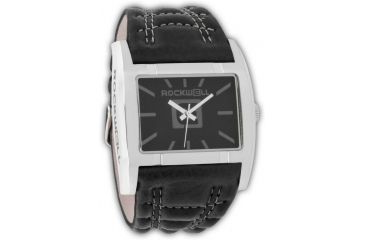 Image of Rockwell Time Apostle Black Leather Case/Black Dial Mens Watch AP102