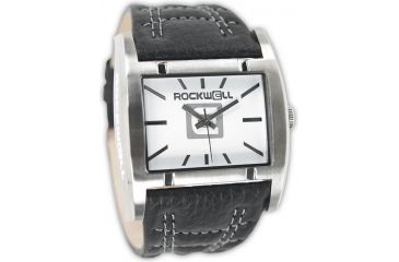 Image of Rockwell Time Apostle Black Leather Case/White Dial Mens Watch AP101