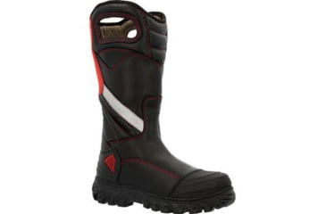 Image of Rocky Boots Rocky Code Red Structure Fire Boots - Mens, Black, 12.5 US, Extra Wide, RKD0087BK125EW