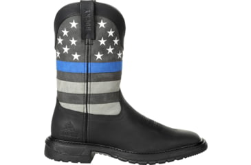 Image of Rocky Boots Blue Line Western Boot, RKD0072BB10M