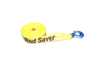 Image of Rod Saver Heavy-Duty Winch Strap Replacement - Yellow - 2&quot; x 25' 78347