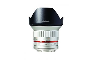 Image of Rokinon 12mm F2.0  Ultra Wide Angle Camera Lens for Sony E-Mount (Silver) RK12M-E-SIL