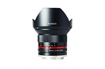 Image of Rokinon 12mm F2.0  Ultra Wide Angle Camera Lens for Canon M Mount (Black) RK12M-M