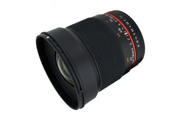 Image of Rokinon 16mm F2.0 Ultra Wide Angle Camera Lens for Samsung NX Mount, Black 16M-NX