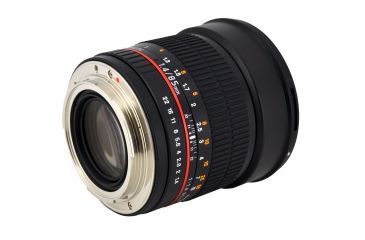 Image of Rokinon 85mm F1.4 Aspherical Camera Lens for Olympus 4/3 Mount, Black 85M-O