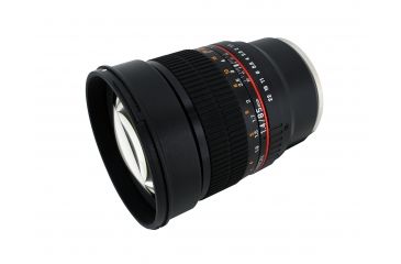 Image of Rokinon 85mm F1.4 Aspherical Camera Lens for Fuji X Mount, Black 85M-FX