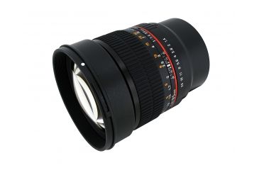 Image of Rokinon 85mm F1.4 Aspherical Camera Lens for Micro Four Thirds Mount, Black 85M-MFT