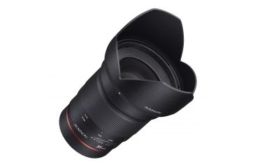 Image of Rokinon 35mm F1.4 UMC Wide Angle Camera Lens for Canon AE with Automatic Chip, Black AE35M-C