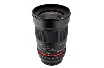 Image of Rokinon 35mm F1.4 UMC Wide Angle Camera Lens for Samsung NX Mount, Black RK35M-NX