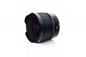 Image of Rokinon RMC 12mm F7.4 Fisheye Camera Lens for Fuji X, Black RMC12-FX