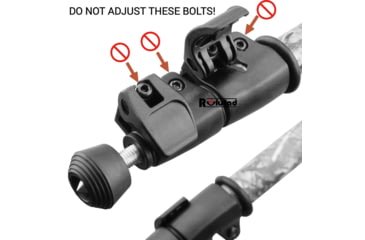 Image of RokStad BBS V Mount Tripod Gun Rest, Black, RSGR-07
