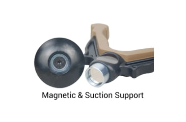 Image of RokStad LIT V Mount Bipod Gun Rest, Black, RSGR-05