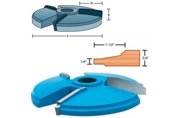 Image of Roman Carbide 12degree Quarter Round 1-1/4in Bore DC2077