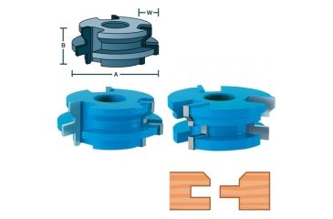 Image of Roman Carbide 1in V-Paneling Set 3/4in Bore DC2123