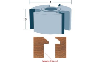 Image of Roman Carbide 2-5/8in Dia. Glass Door Cutter for DC2161-DC2165 DC2319