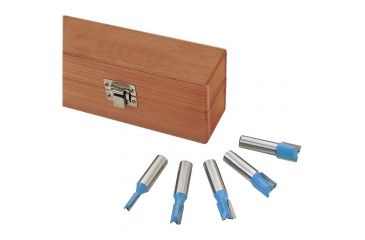 Image of Roman Carbide 5 pc. Straight Bit Set 1/2in Shank DC1701