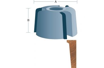 Image of Roman Carbide Vertical Panel 3/4in Bore DC2083