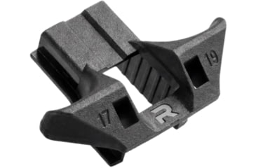 Image of Roni Nano Roni Charging Handle for Glock 17 and 19, Black, NR-CH-G1719-BLK