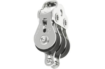Image of Ronstan Series 15 Ball Bearing Utility Block - Triple Block, Becket, Loop Head, RF15312