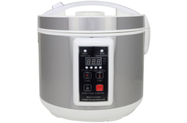 Image of Roots &amp; Harvest Black Garlic Multi-Purpose Fermenter, Stainless Steel/Black, 1566