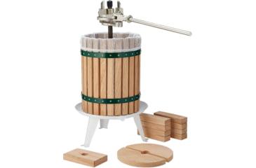 Image of Roots &amp; Harvest Fruit &amp; Wine Press, Wood, Large, 956