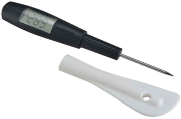 Image of Roots &amp; Harvest Jelly Spatula w/Integrated Thermometer, Black/Gray, Small, 1320